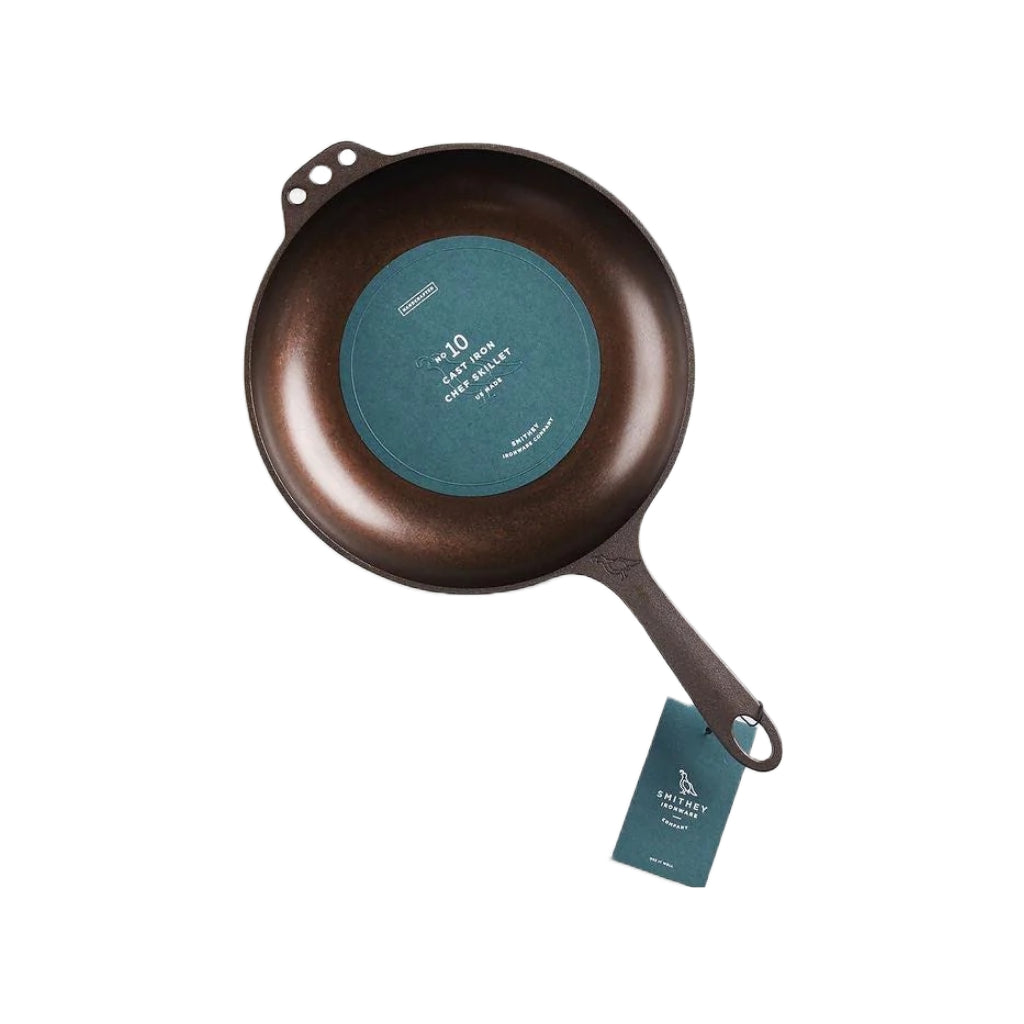 Smithey No 10 Cast Iron Chef Skillet